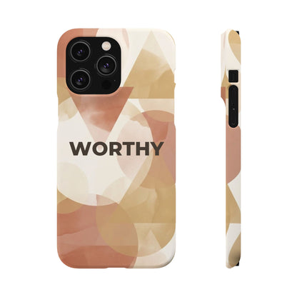 Worthy Abstract  — Snap Case