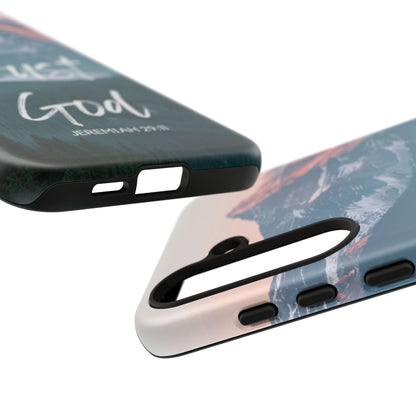 Trust God — Jeremiah 29:11 Mountain