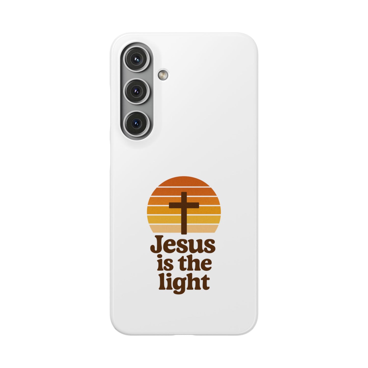 Jesus Is the Light Phone Case