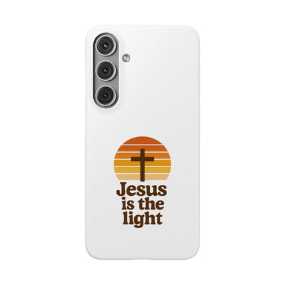 Jesus Is the Light Phone Case
