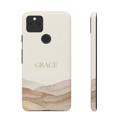 Grace Neutral Watercolour Snap Case