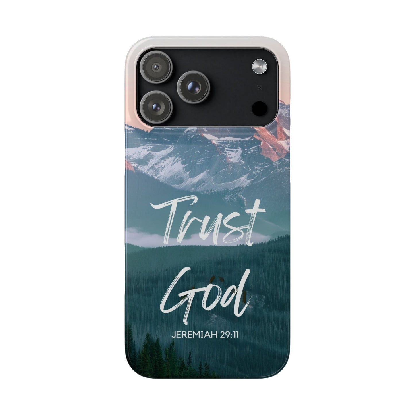 Trust God Mountain Scripture (Jeremiah 29:11)