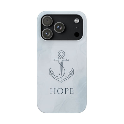 Hope Marble Nautical Snap Case