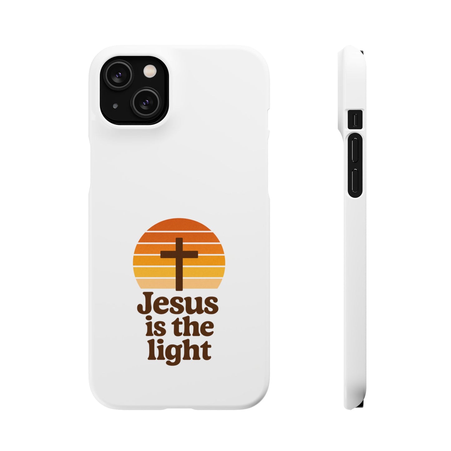 Jesus Is the Light Phone Case