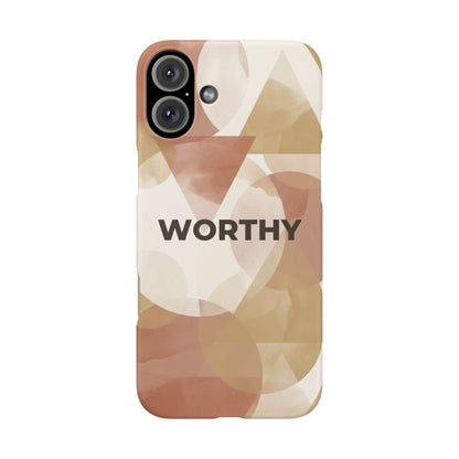 Worthy Abstract  — Snap Case