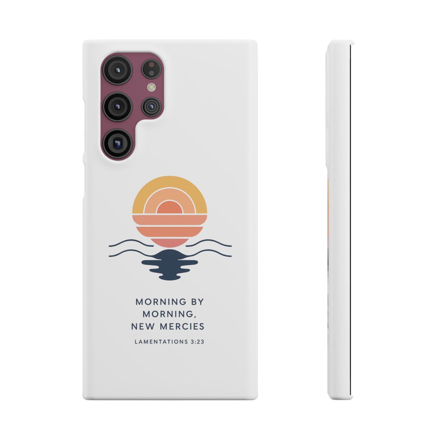 Morning by Morning, New Mercies Snap Case