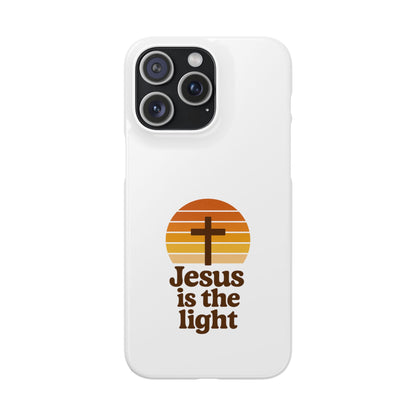 Jesus Is the Light Phone Case