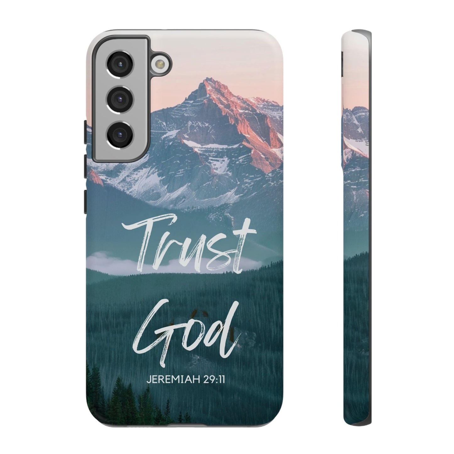 Trust God — Jeremiah 29:11 Mountain