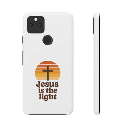 Jesus Is the Light Phone Case