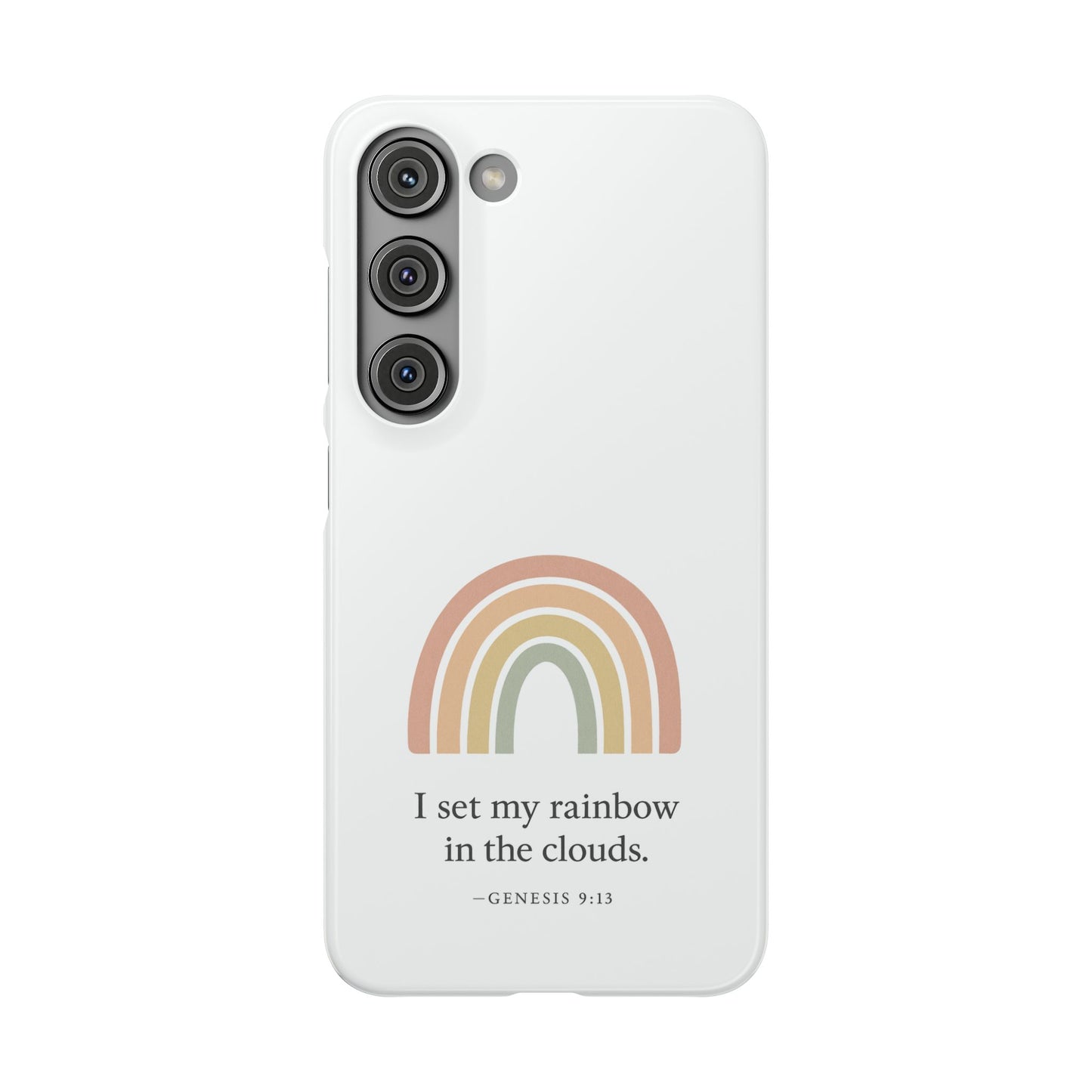 My Rainbow in the Clouds - Snap Case