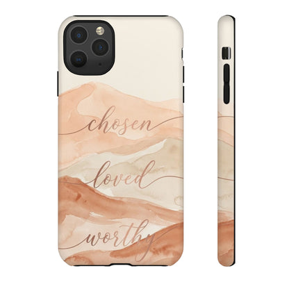 Chosen, Loved, Worthy Tough Case