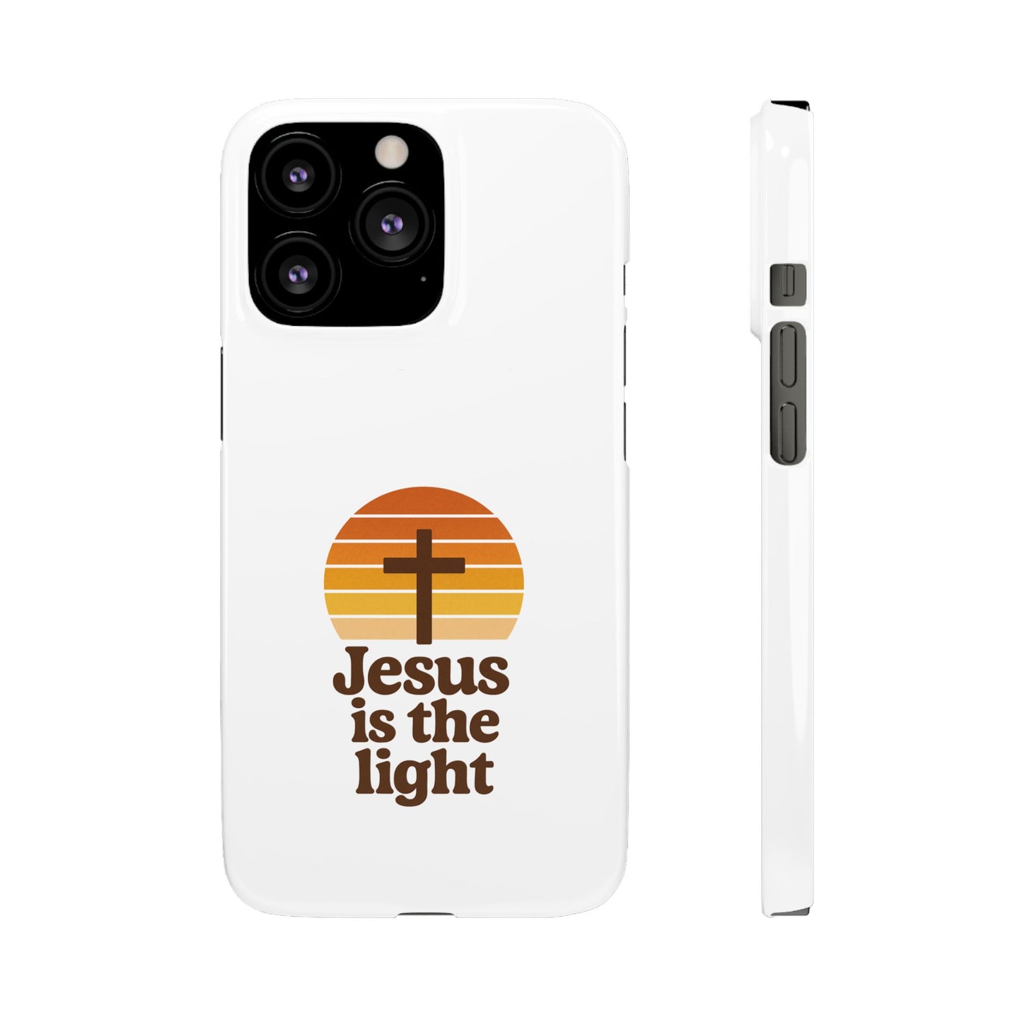 Jesus Is the Light Phone Case