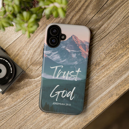 Trust God — Jeremiah 29:11 Mountain