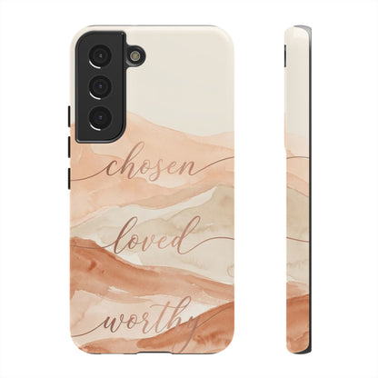Chosen, Loved, Worthy Tough Case