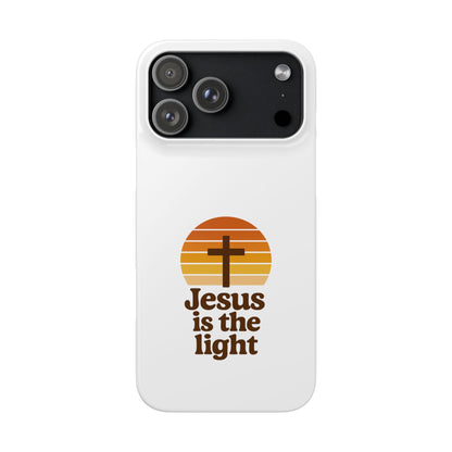 Jesus Is the Light Phone Case