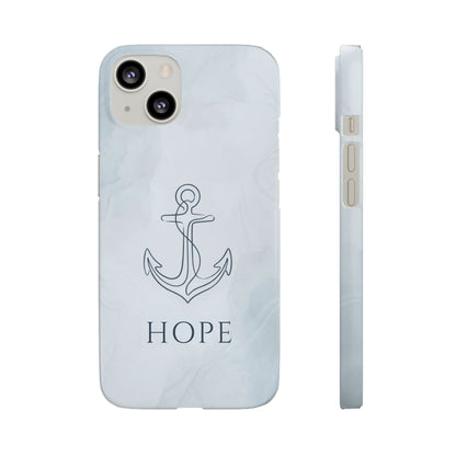 Hope Marble Nautical Snap Case