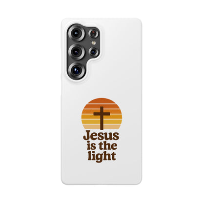 Jesus Is the Light Phone Case