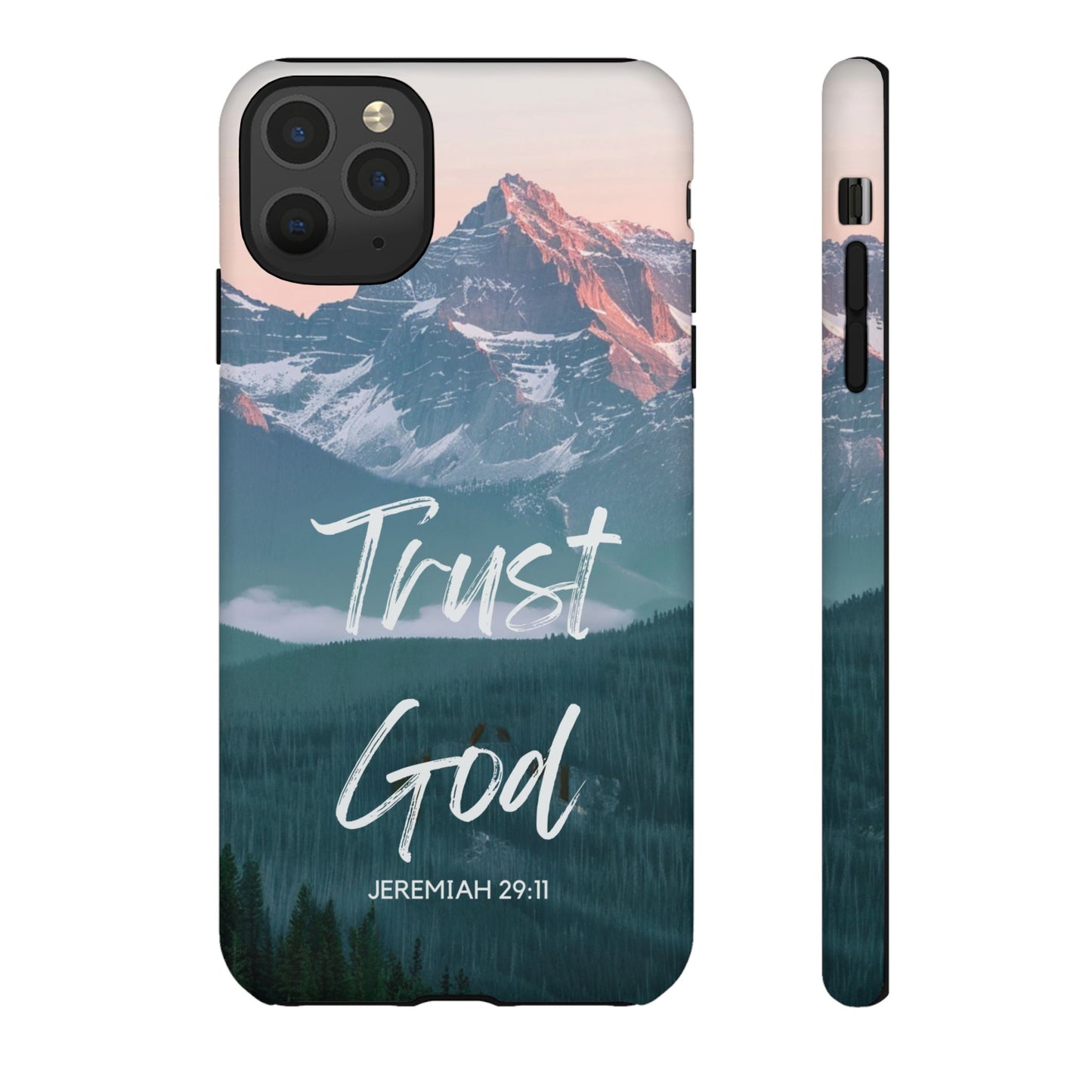 Trust God — Jeremiah 29:11 Mountain