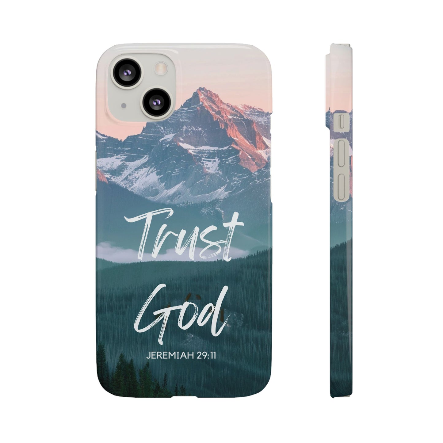 Trust God Mountain Scripture (Jeremiah 29:11)