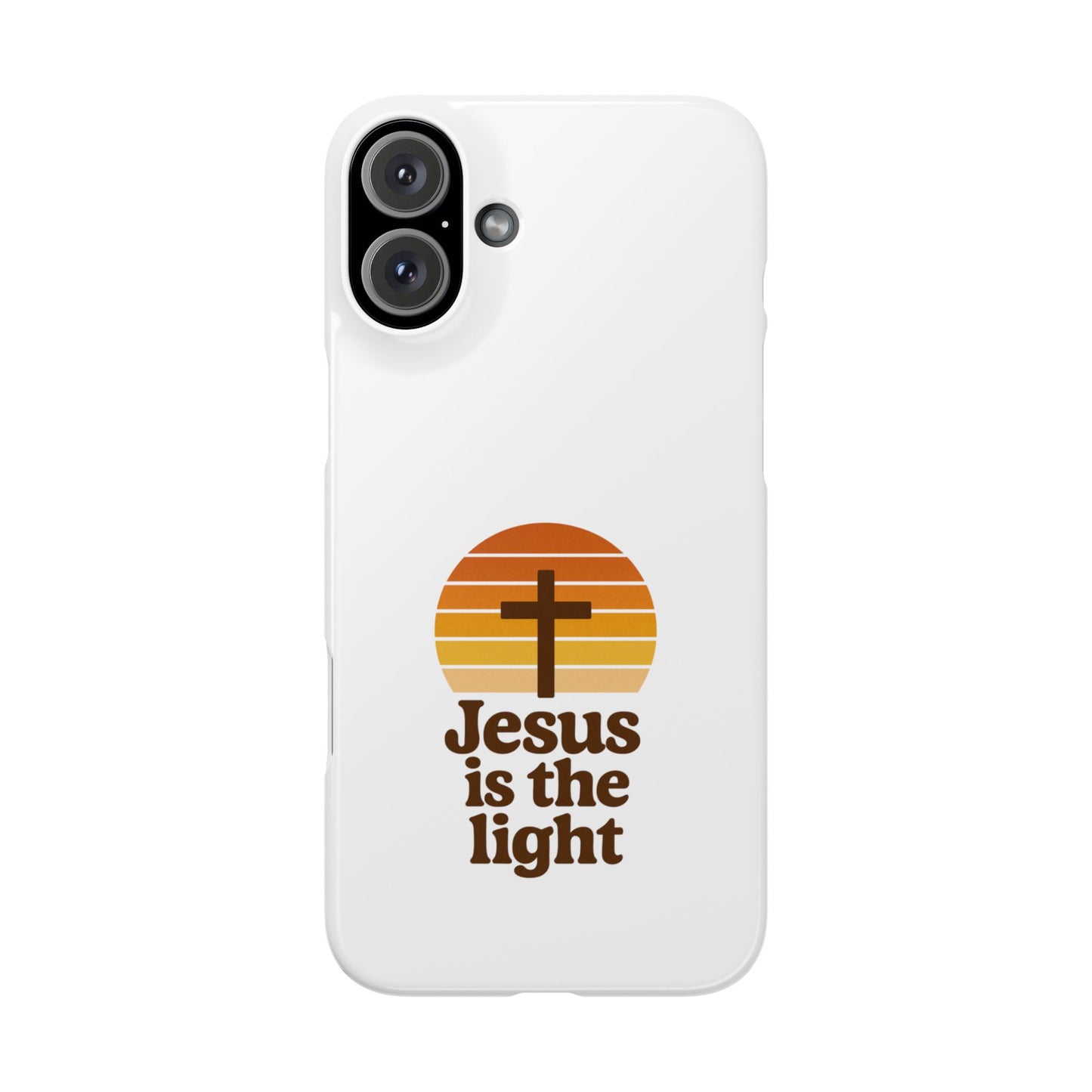 Jesus Is the Light Phone Case