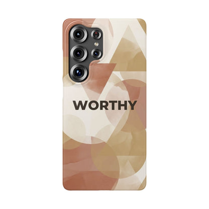 Worthy Abstract  — Snap Case