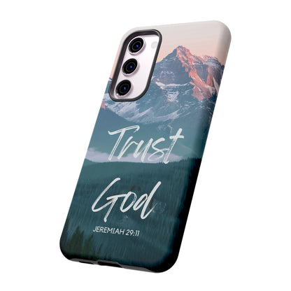 Trust God — Jeremiah 29:11 Mountain