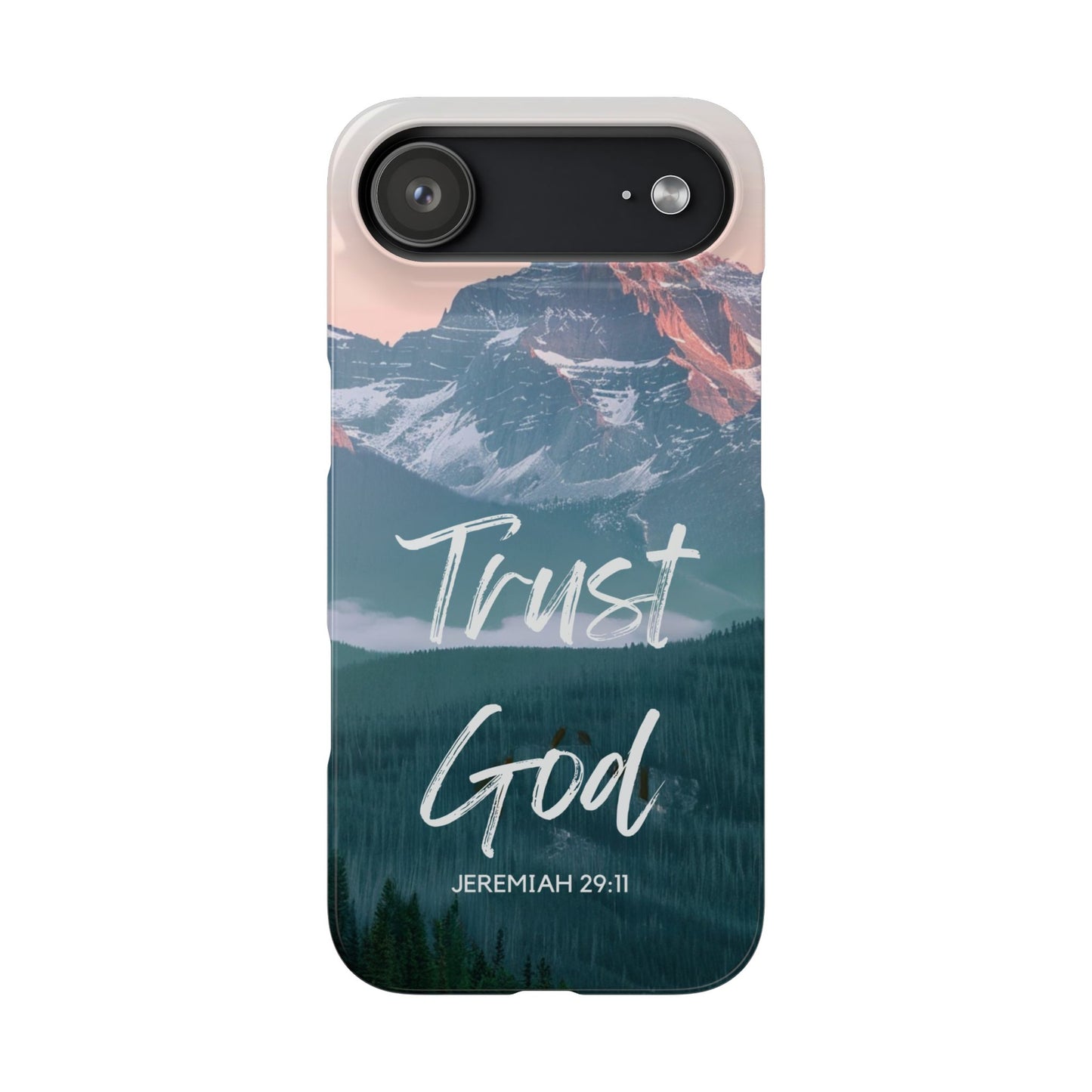Trust God Mountain Scripture (Jeremiah 29:11)