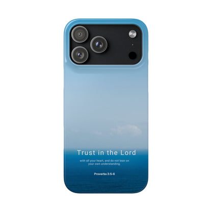 Trust in the Lord (Proverbs 3:5-6)