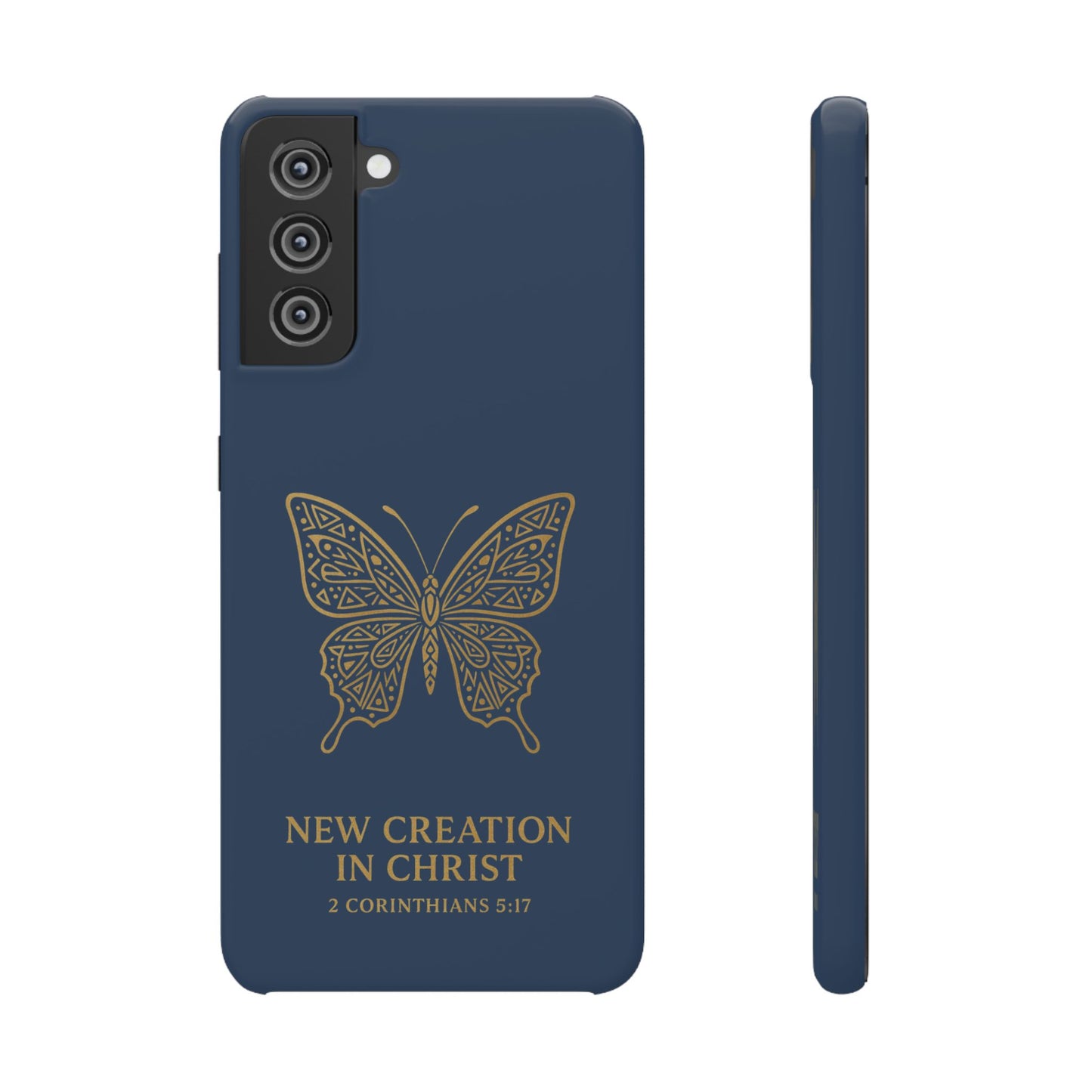 New Creation in Christ Scripture Snap Case