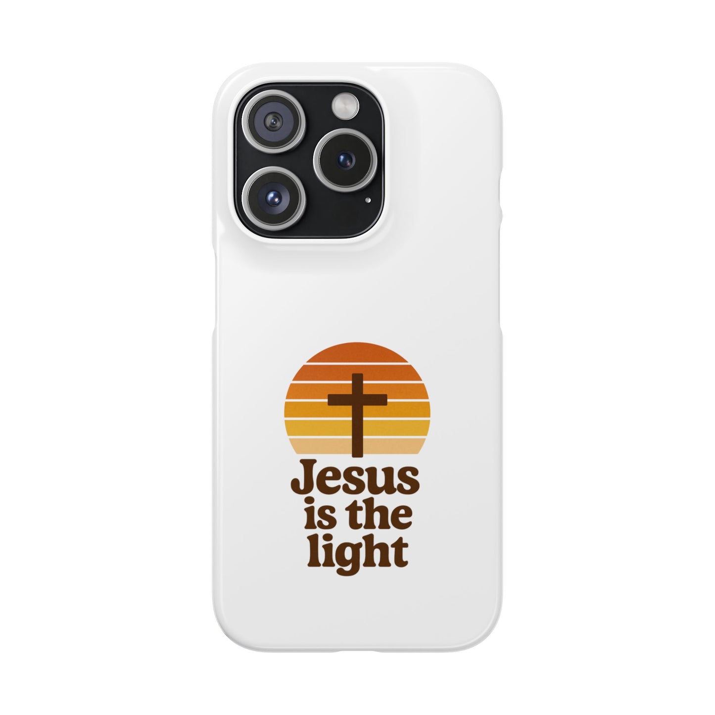 Jesus Is the Light Phone Case