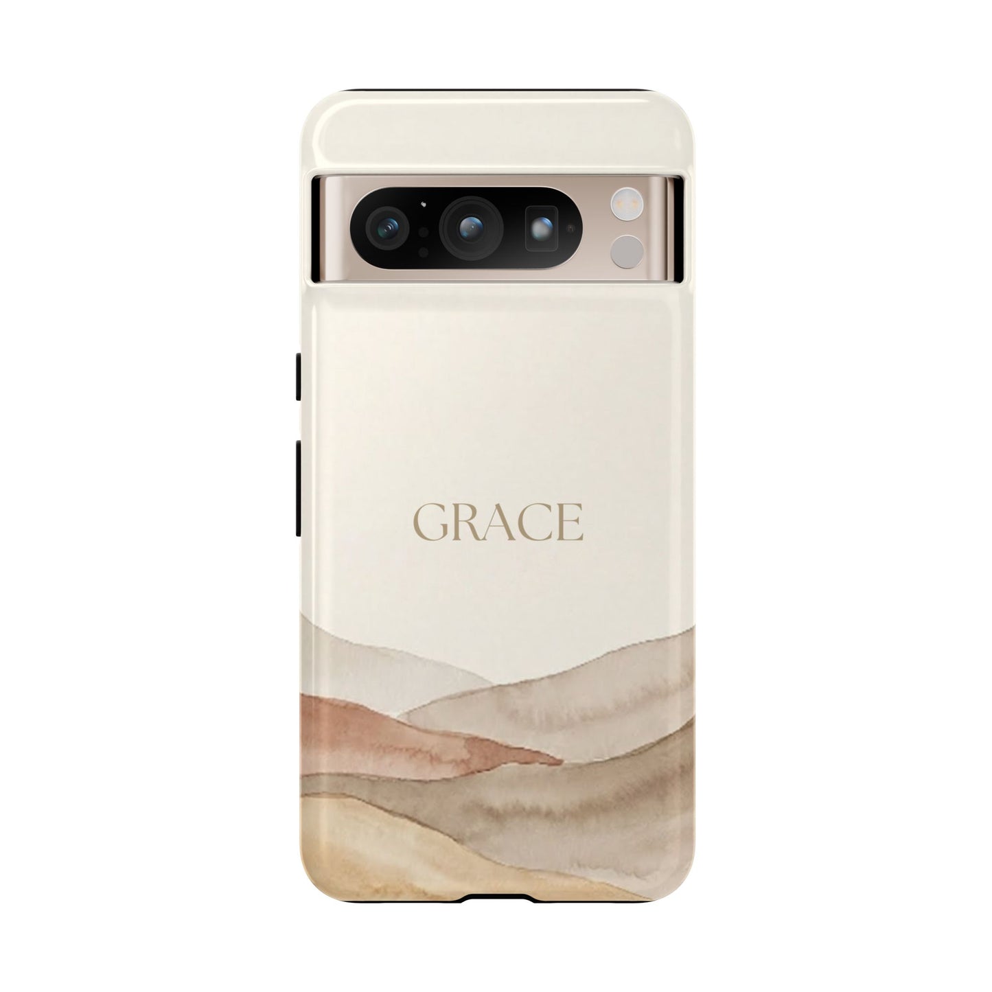 Grace Watercolor Mountains Tough Phone Case
