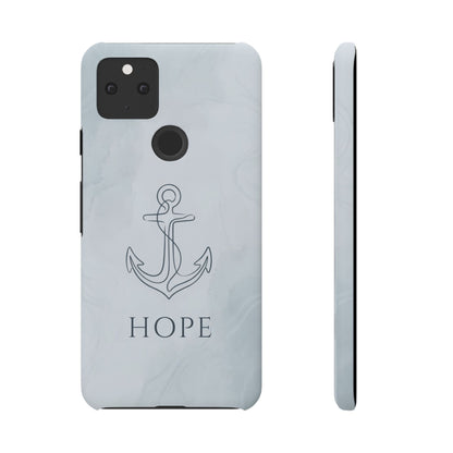 Hope Marble Nautical Snap Case