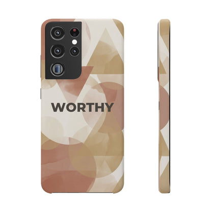 Worthy Abstract  — Snap Case