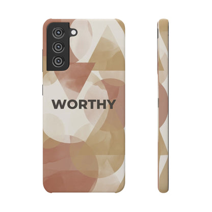 Worthy Abstract  — Snap Case