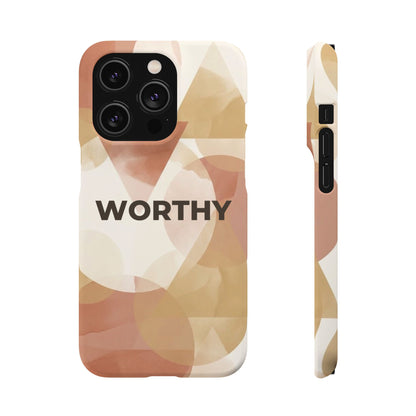 Worthy Abstract  — Snap Case
