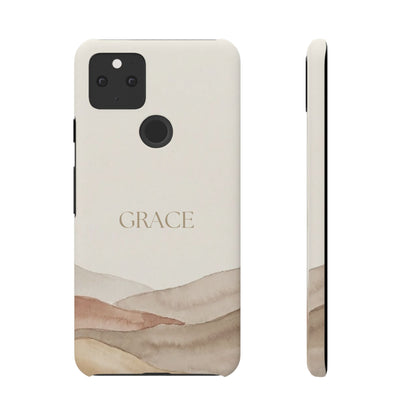 Grace Neutral Watercolour Snap Case