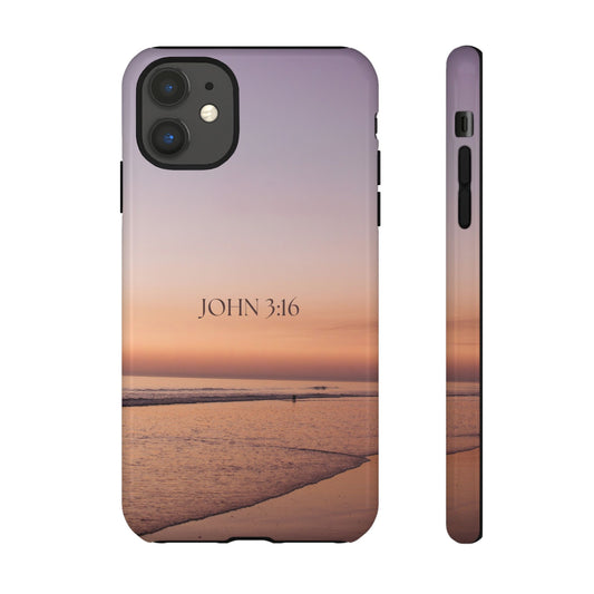 John 3:16 Sunset Tough Case