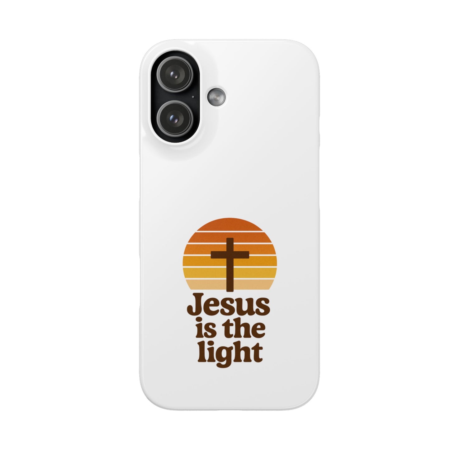 Jesus Is the Light Phone Case