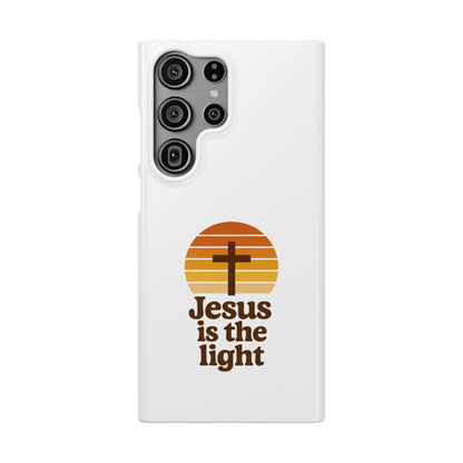 Jesus Is the Light Phone Case