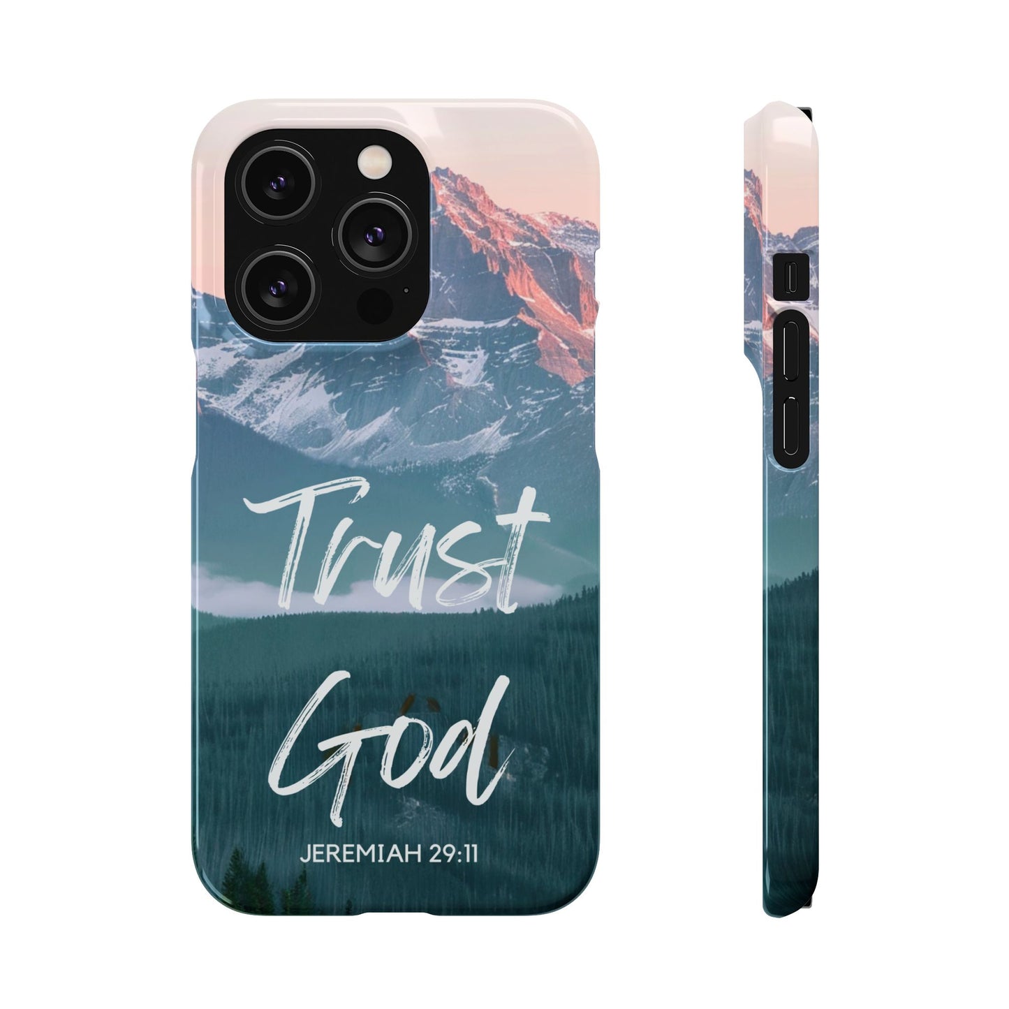 Trust God Mountain Scripture (Jeremiah 29:11)