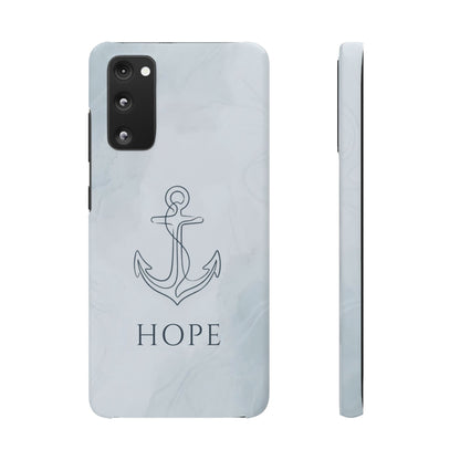 Hope Marble Nautical Snap Case