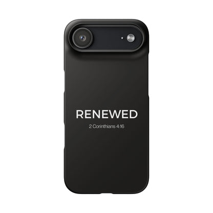RENEWED (2 Corinthians 4:16)
