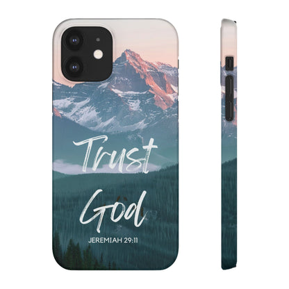 Trust God Mountain Scripture (Jeremiah 29:11)