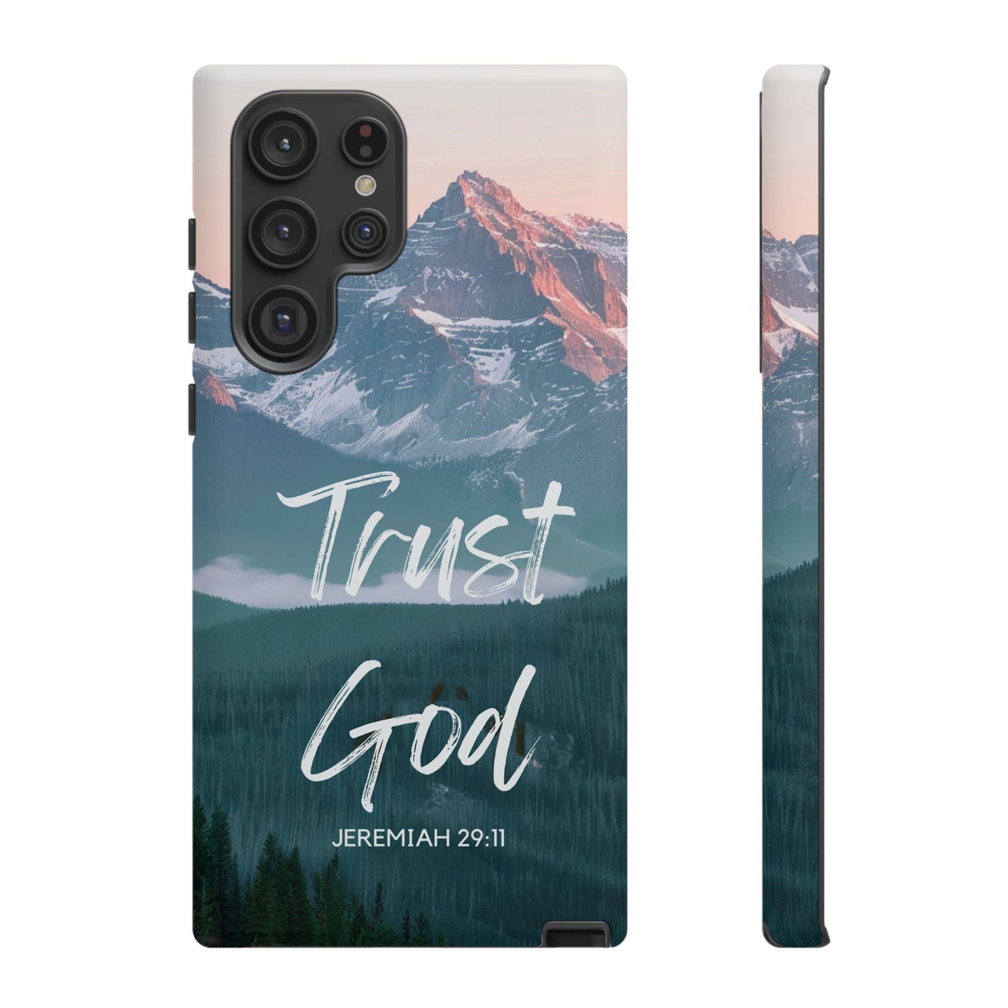 Trust God — Jeremiah 29:11 Mountain