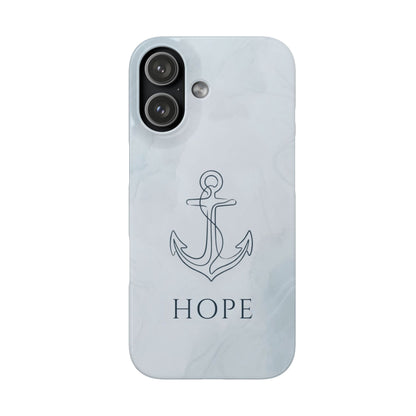 Hope Marble Nautical Snap Case