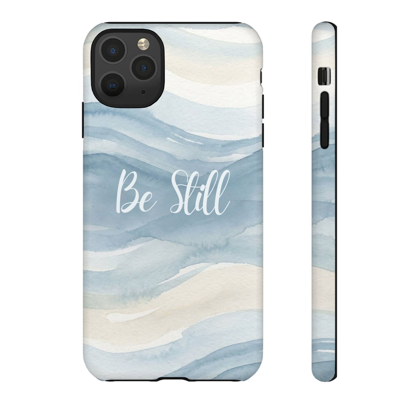 Be Still Blue Watercolour - Tough Case