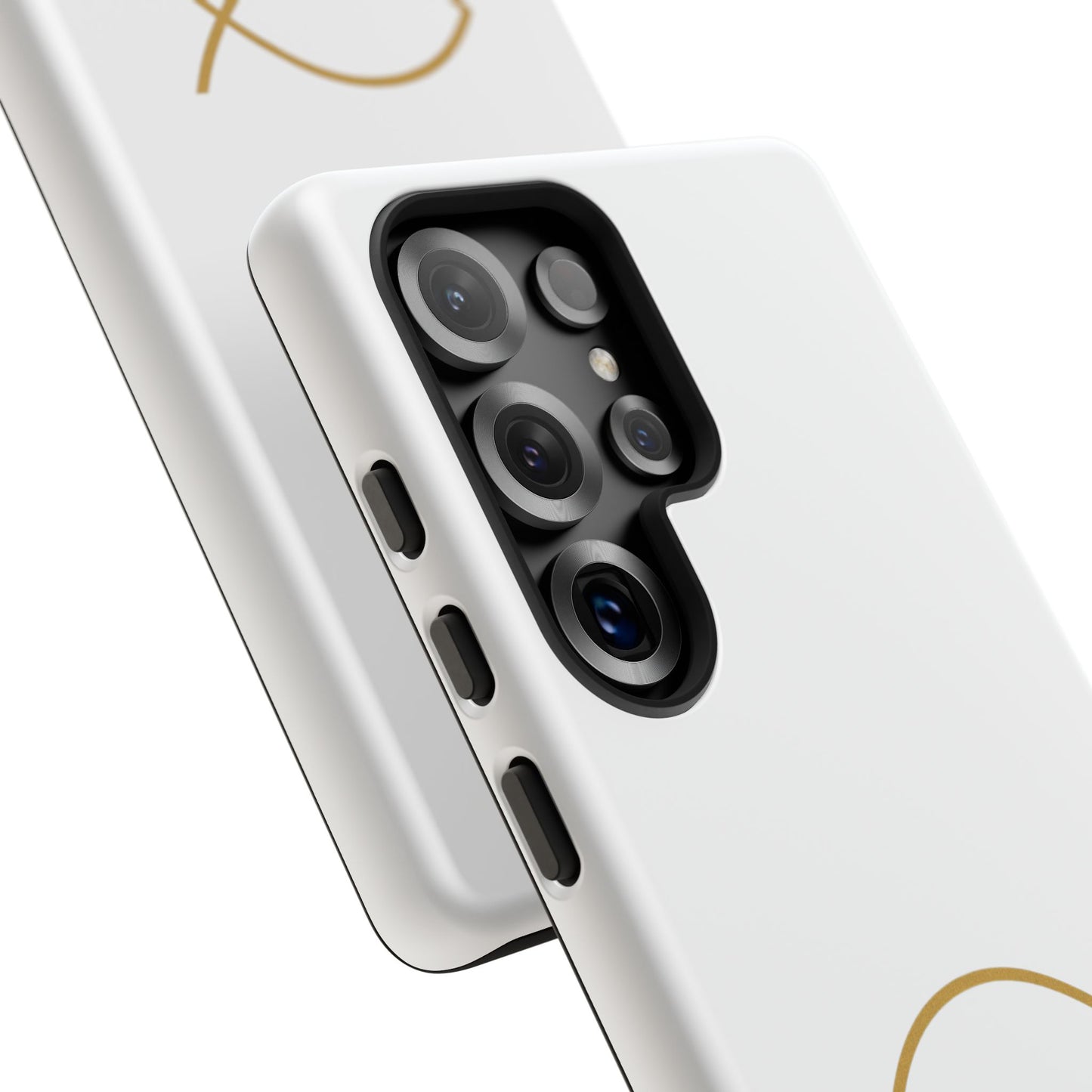 Gold Ichthys Fish Phone Case