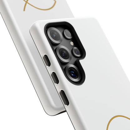 Gold Ichthys Fish Phone Case