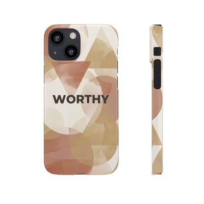 Worthy Abstract  — Snap Case