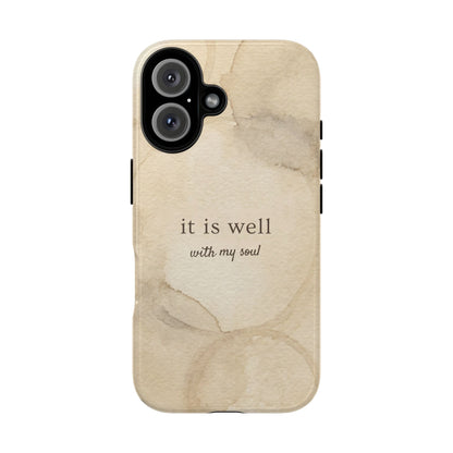 It Is Well With My Soul Phone Case